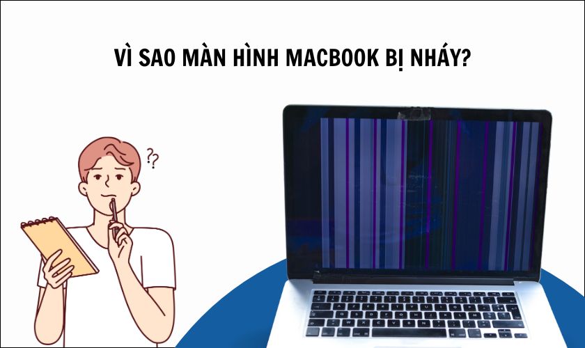 Nguyên nhân màn hình MacBook bị nháy