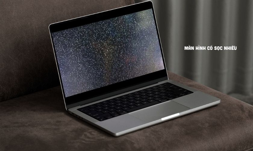 Một số dấu hiệu nhận biết màn hình MacBook bị nhiễu