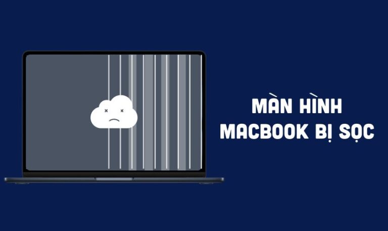 Màn hình MacBook bị sọc