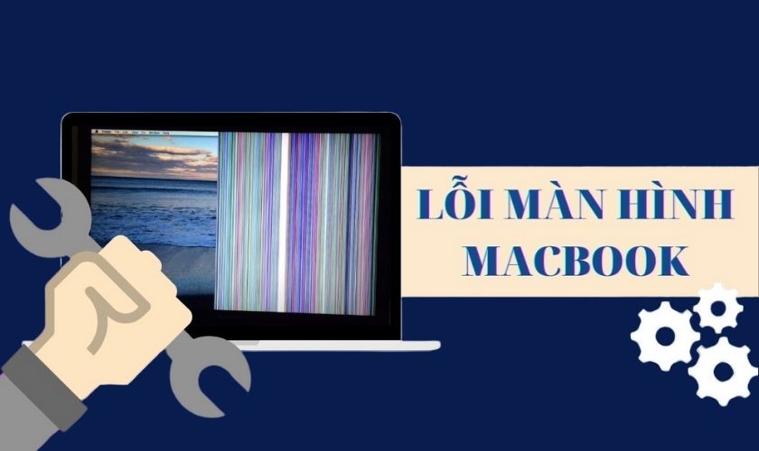 Nguyên nhân màn hình MacBook bị sọc