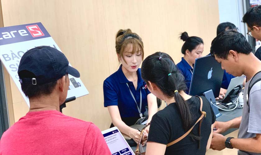 Hệ thống địa chỉ thay màn hình iPhone 16 Plus chính hãng của CareS