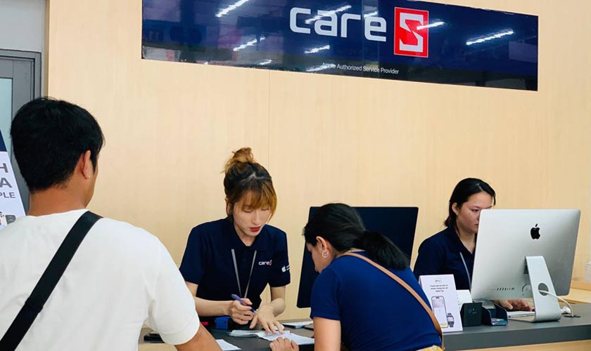 CareS là hệ thống cửa hàng thay main MacBook uy tín