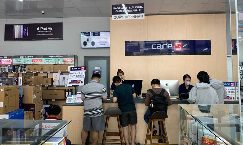 Dịch vụ thay pin iPad gen 6 Wi-Fi, Cellular chính hãng Apple tại CareS