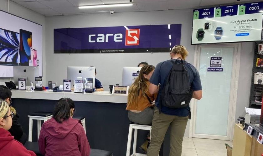 Những điều CareS cam kết khi thay loa trong iPhone 15 Plus