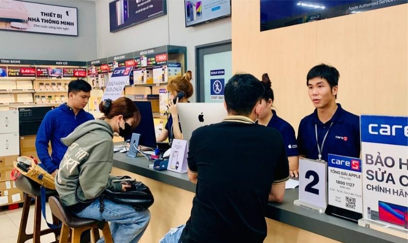 Dịch vụ sửa chữa, thay Camera trước iPhone giá rẻ, lấy liền tại CareS