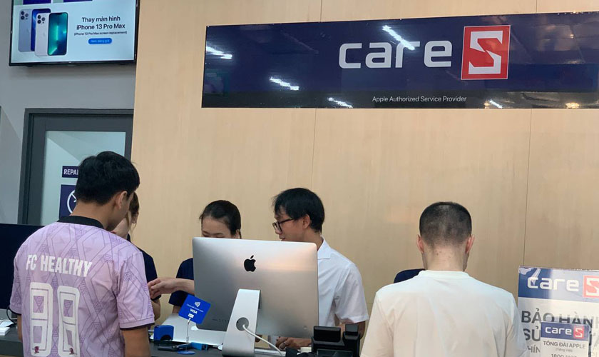 Dịch vụ thay mic iPhone 17 Pro Max chính hãng Apple tại CareS