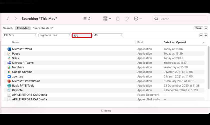 Dọn ổ đĩa MacBook