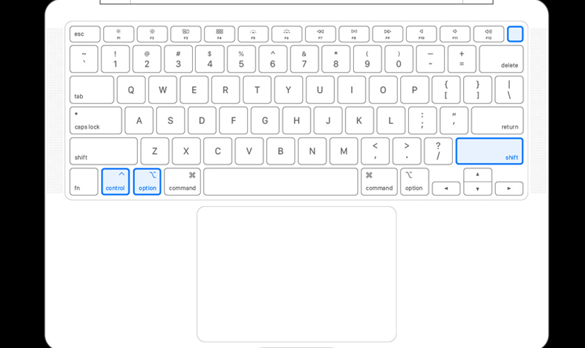 reset SMC cho MacBook