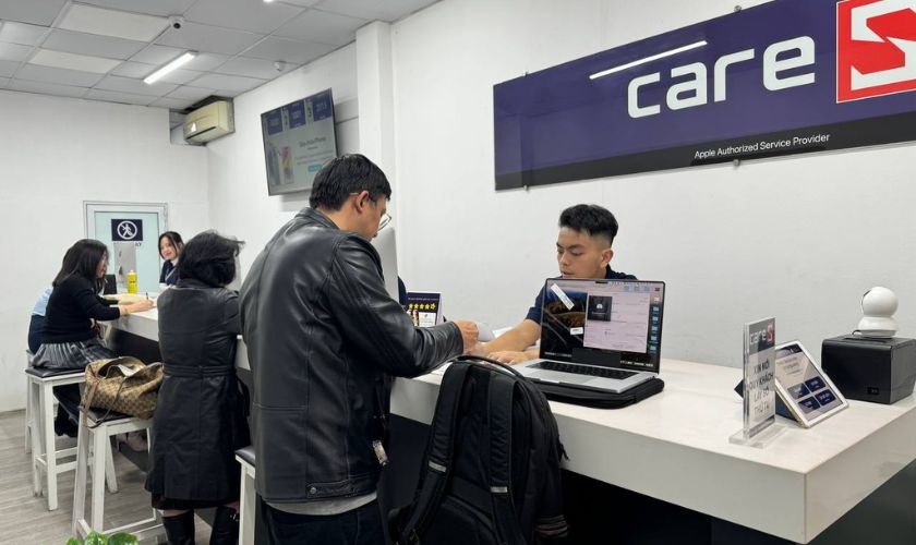 Cam kết khi thay bàn phím MacBook Air M4 2025 15 inch chính hãng tại CareS