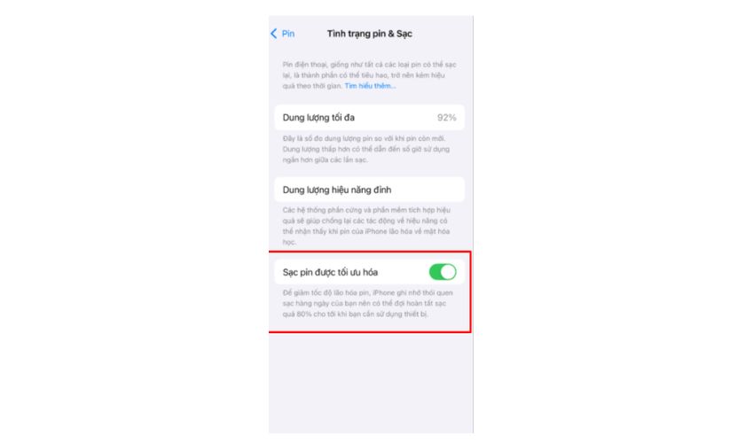 sạc pin iPhone 13 đúng cách