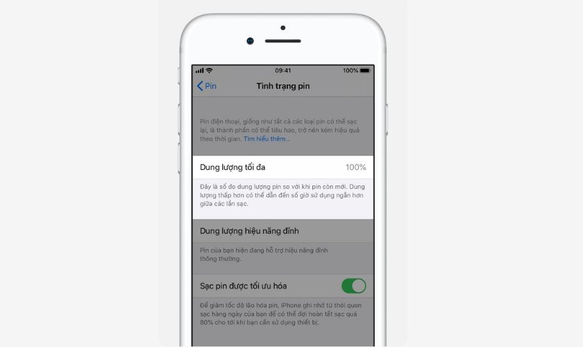 Kiểm tra độ chai pin iPhone trực tiếp trong Cài đặt