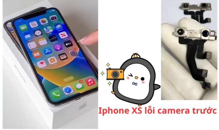 iPhone XS lỗi camera trước