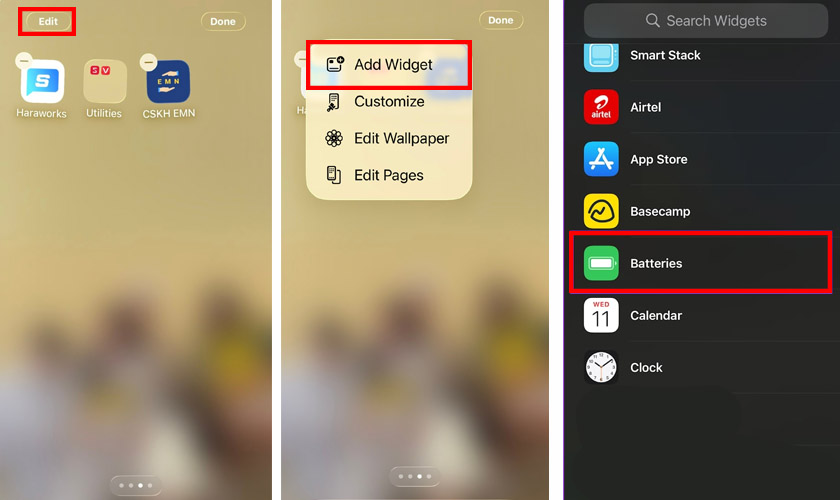 Kiểm tra pin Apple Watch qua iPhone đã kết nối