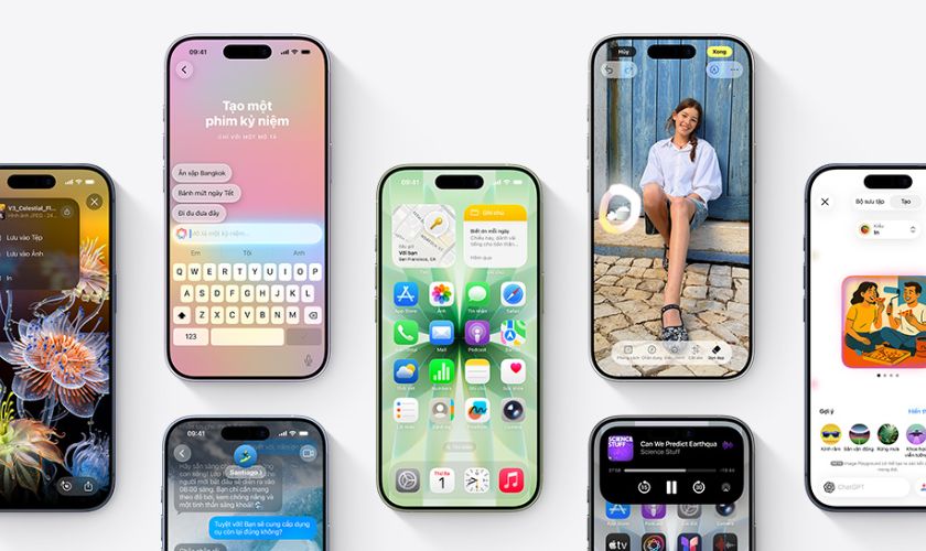 màn hình iphone bị phóng to