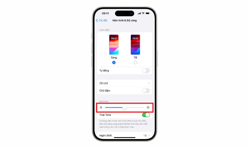 Cách điều chỉnh độ sáng iPhone theo ý muốn