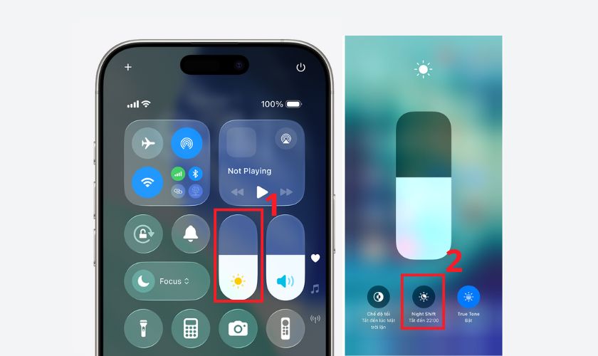 Cách điều chỉnh độ sáng iPhone theo ý muốn