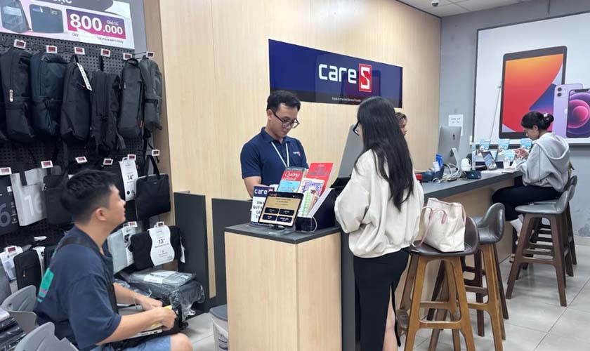 Máy iPhone mã nước ngoài (không phải VN/A) có thay pin tại CareS được không