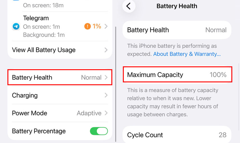 Hướng dẫn kiểm tra dung lượng pin trên iPhone của bạn