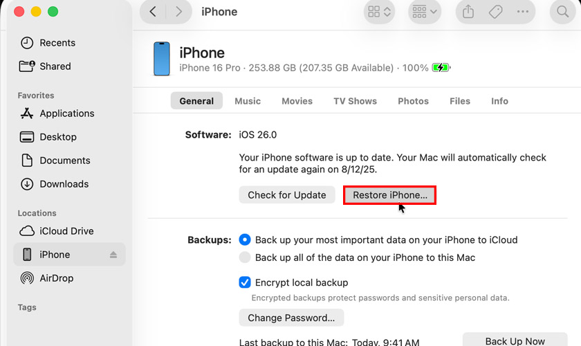 Cách sửa lỗi iPhone 11 Pro Max không lên màn hình tại nhà đơn giản