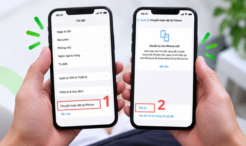 Khôi phục Cài đặt gốc