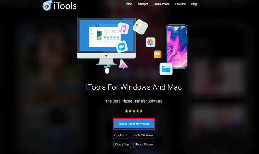 Kiểm tra pin bằng ứng dụng iTools trên máy tính