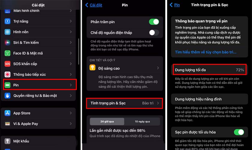 Pin iPhone dưới 80 là gì