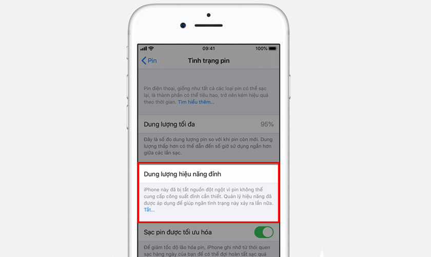 Pin iPhone dưới 80 có sao không