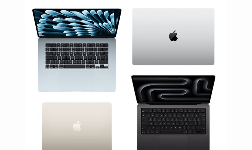 So sánh kích thước MacBook Pro 13 inch với các dòng khác