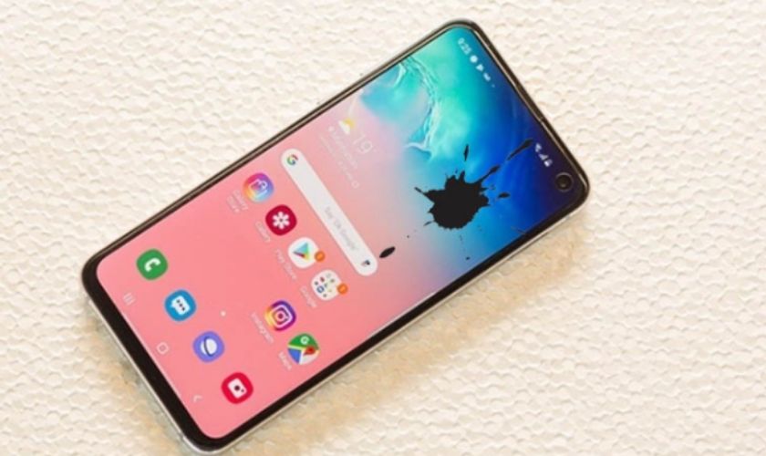 Màn hình điện thoại bị chảy mực là gì