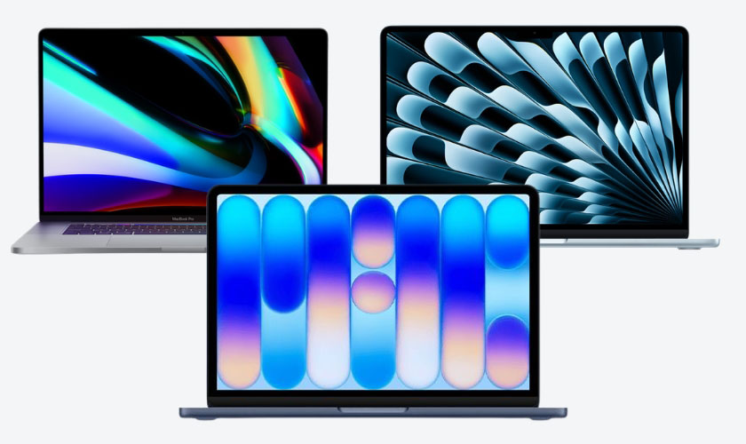Các dòng MacBook chính trên thị trường