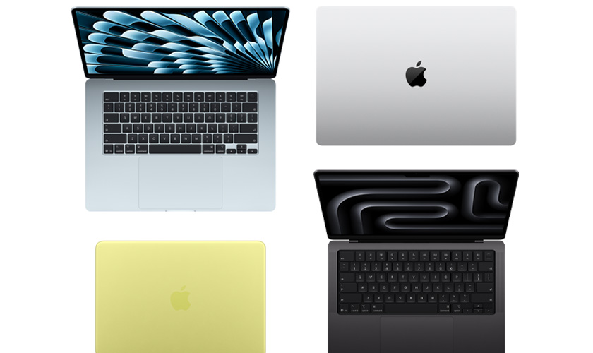 Các dòng MacBook chính trên thị trường