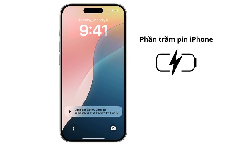Phần trăm pin nhảy không đồng đều