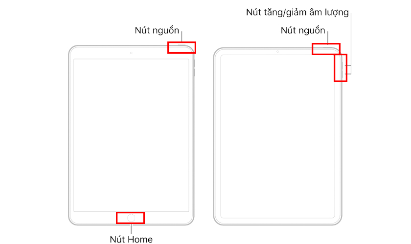 Cách hard reset iPad khi không mở nguồn được