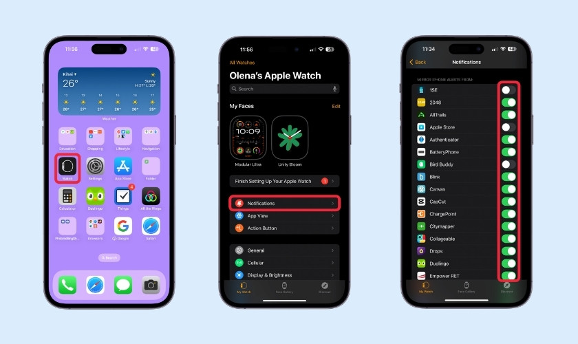 Tắt Thông báo không cần thiết