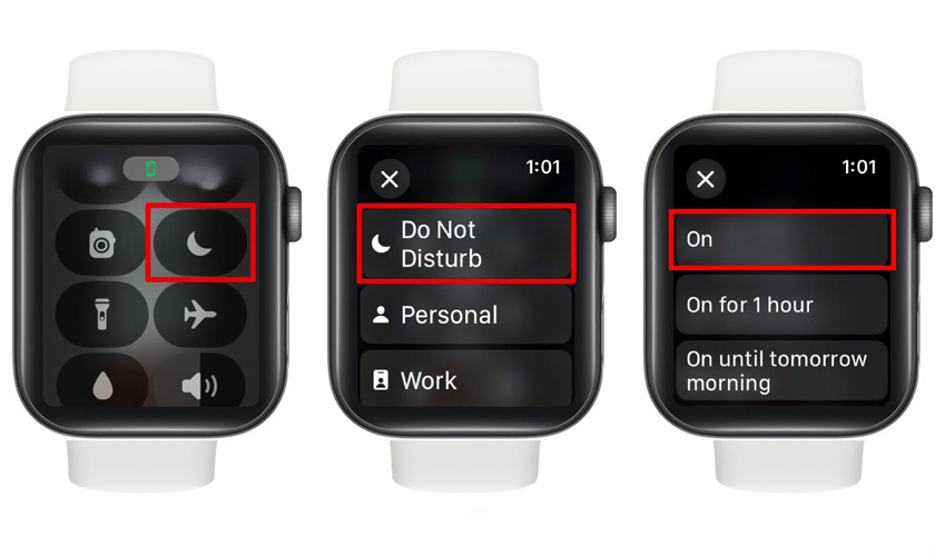 Bật Chế độ Không làm phiền