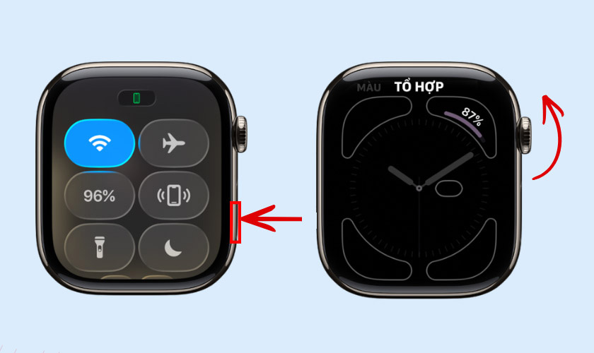 Cách kiểm tra phần trăm pin Apple Watch