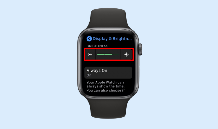 Giảm Độ sáng màn hình