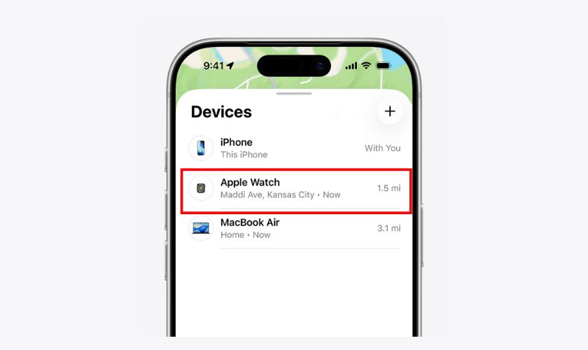 Có thể tìm được Apple Watch đã hết pin hoàn toàn không