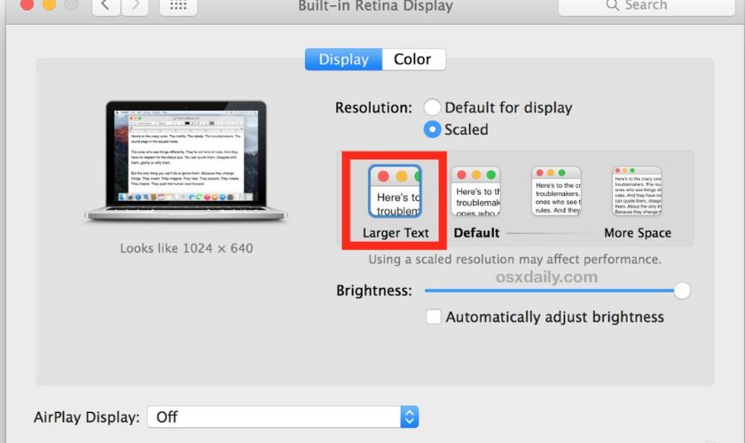 Hướng dẫn chỉnh cỡ chữ lớn hơn trên ứng dụng