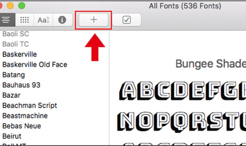Cách cài đặt thêm font chữ vào MacBook 