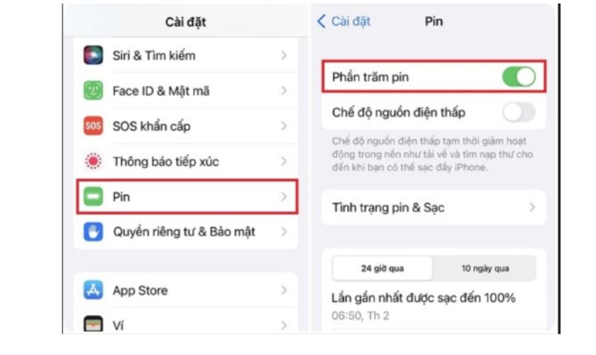 Những lỗi thường gặp khi hiển thị phần trăm pin iPhone 11