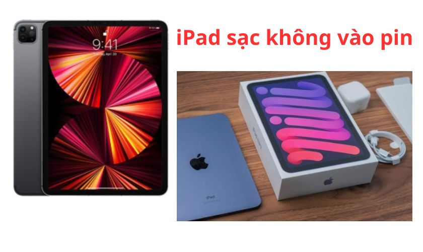 iPad sạc không vào pin