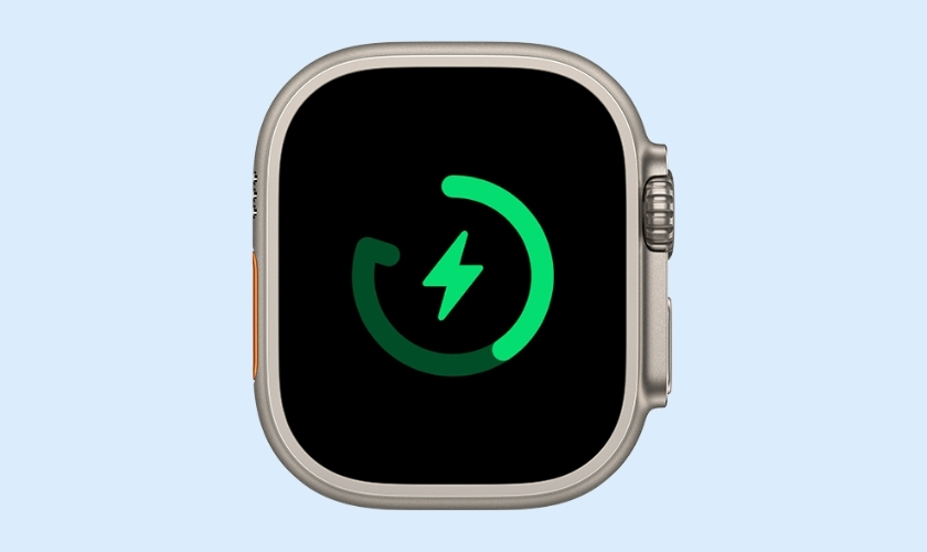 Dấu hiệu Apple Watch cần kích pin
