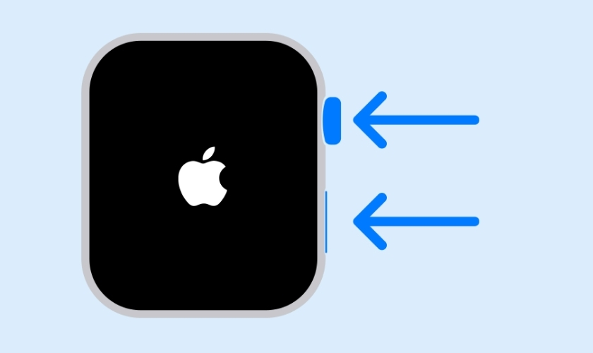 Buộc đồng hồ khởi động lại khi đang cắm sạc