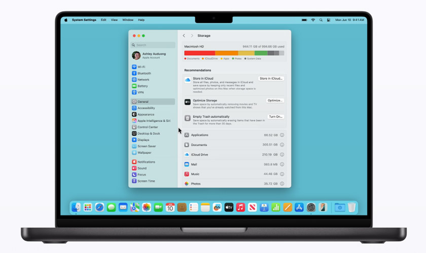 Khắc phục các lỗi khi lưu ảnh trên MacBook