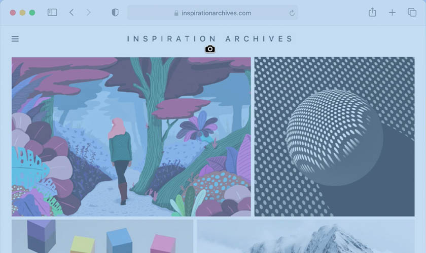 Chụp cửa sổ đang mở trên MacBook