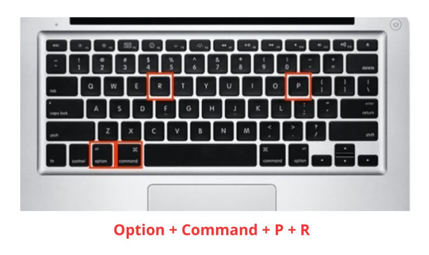 Thực hiện Reset lại NVRAM trên máy tính