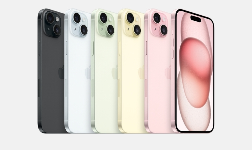 mặt lưng iphone 15 plus làm bằng gì