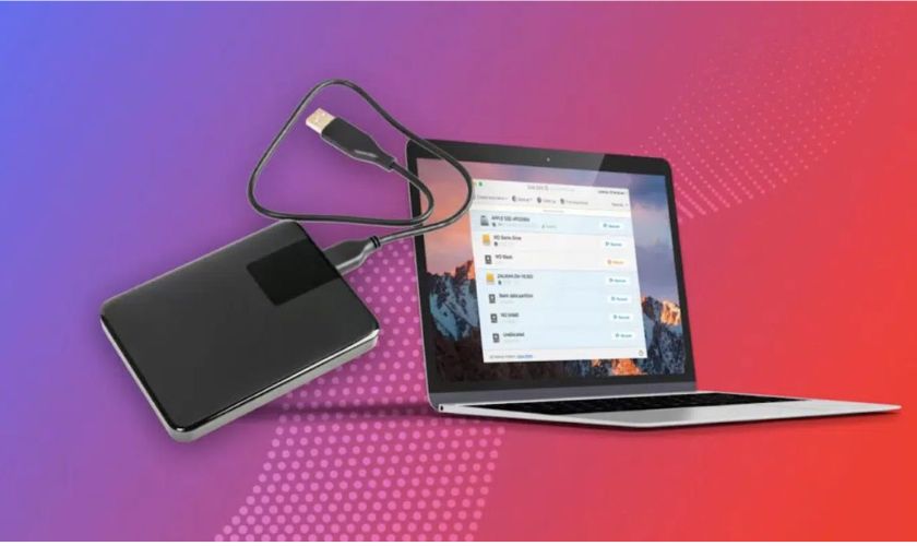 Sử dụng Time Machine với ổ WD