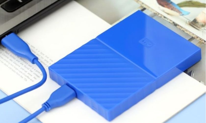 Ổ WD bị full không hiển thị dung lượng